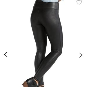 Spanx faux leather leggings